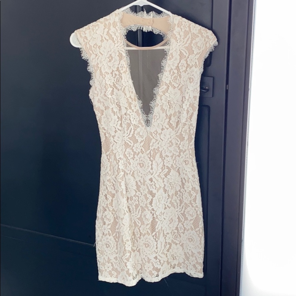Nordstrom Aidan Mattox Lace Dress